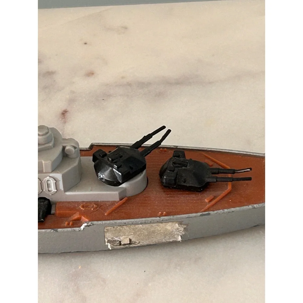 Vintage Matchbox Diecast K-303 Battleship Naval Vessel Sea Kings Lesney England